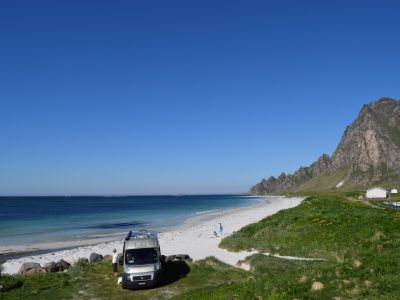 Campsites in Nordland (North), Lofoten and Vesteralen