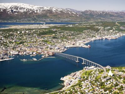 Tromso, the largest city in Northern Norway