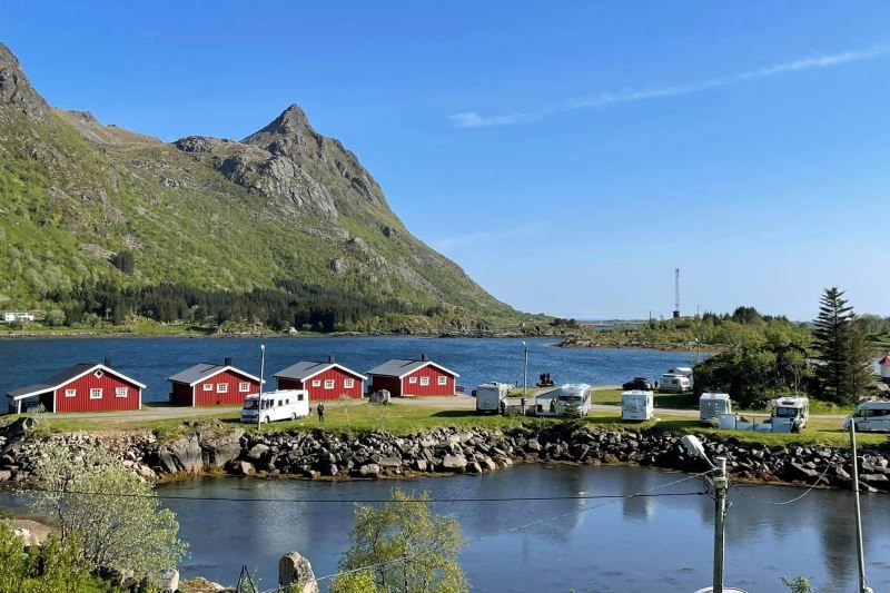 Brustranda Fjordcamping Kampeerplaatsen