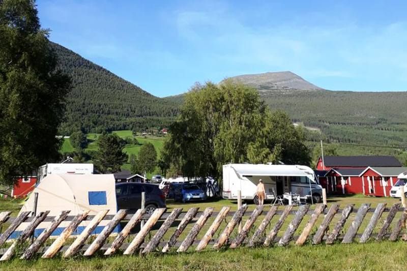 Dovreskogen Camping kampeerplaatsen