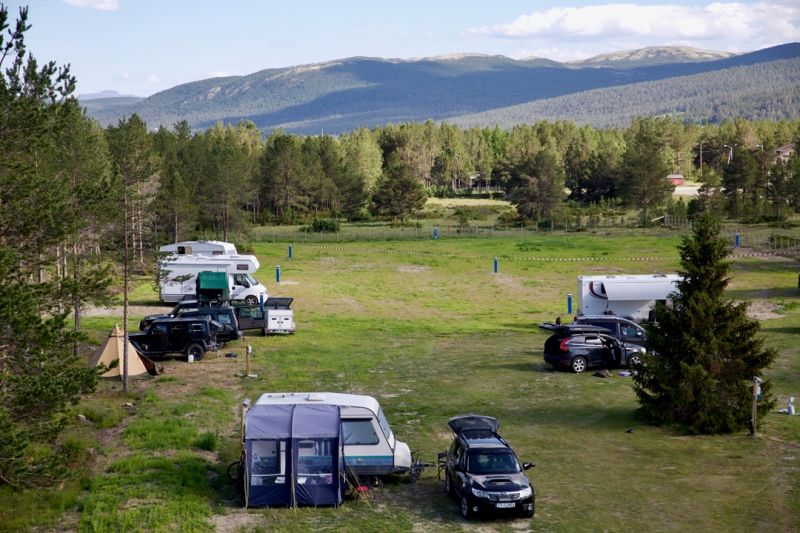 Fjellsyn Camping Dalholen kampeerplaatsen