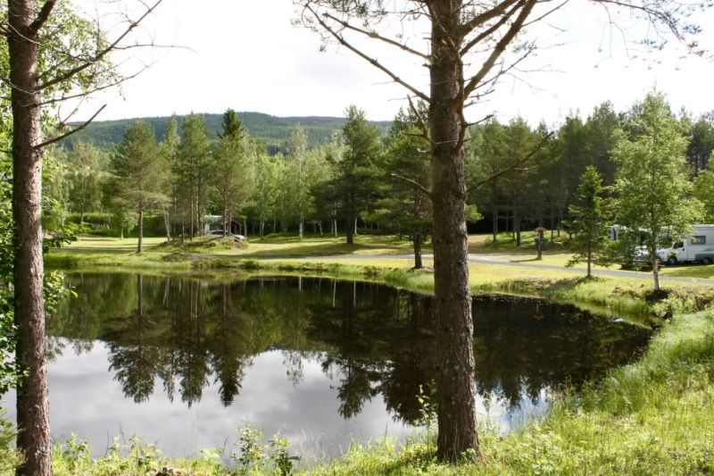 Gresslifoss Camping Tydal ligging