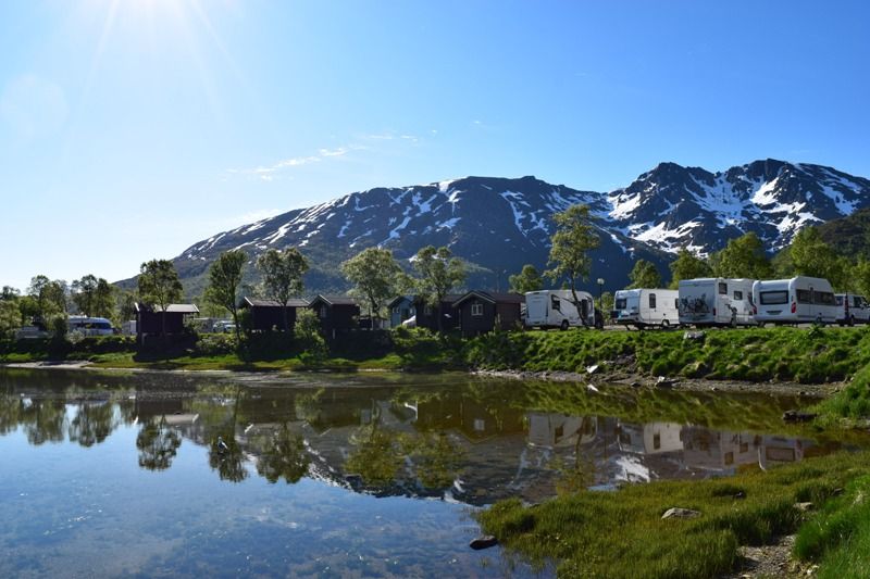 Gullesfjord Camping Kampeerplaatsen