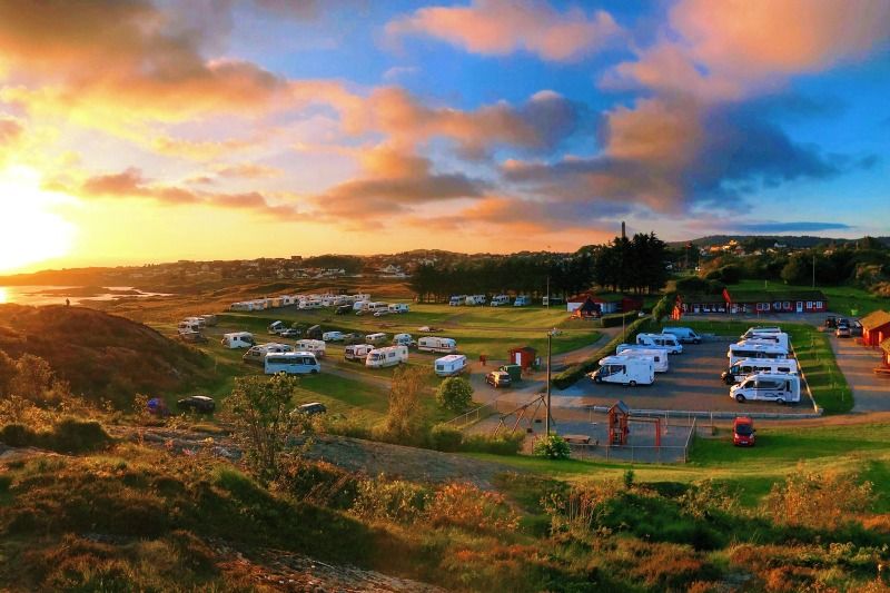 Haraldshaugen Camping Kampeerplaatsen