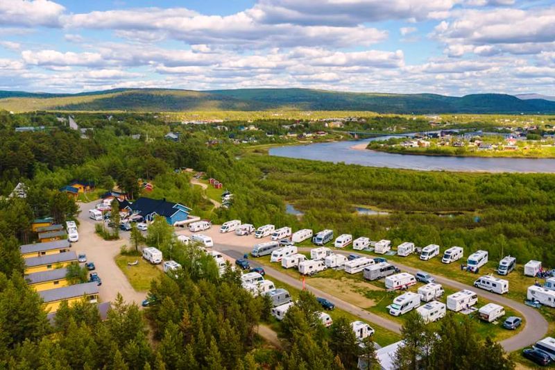 Karasjok Camping ligging