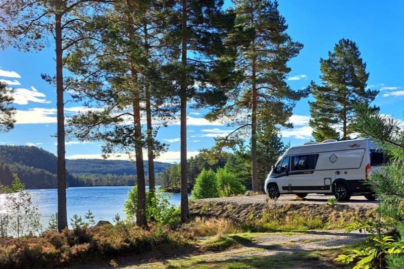 Kilefjorden Camping Kampeerplaatsen