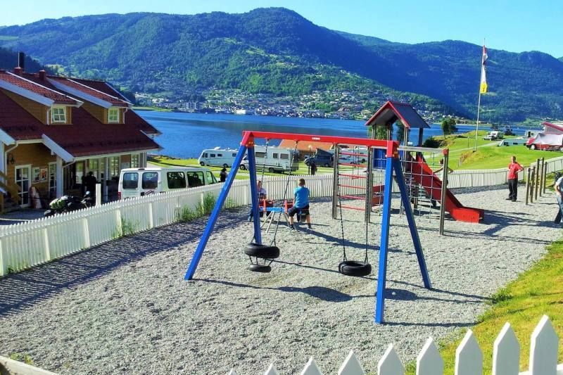 Kjornes Camping Sogndal speeltuin