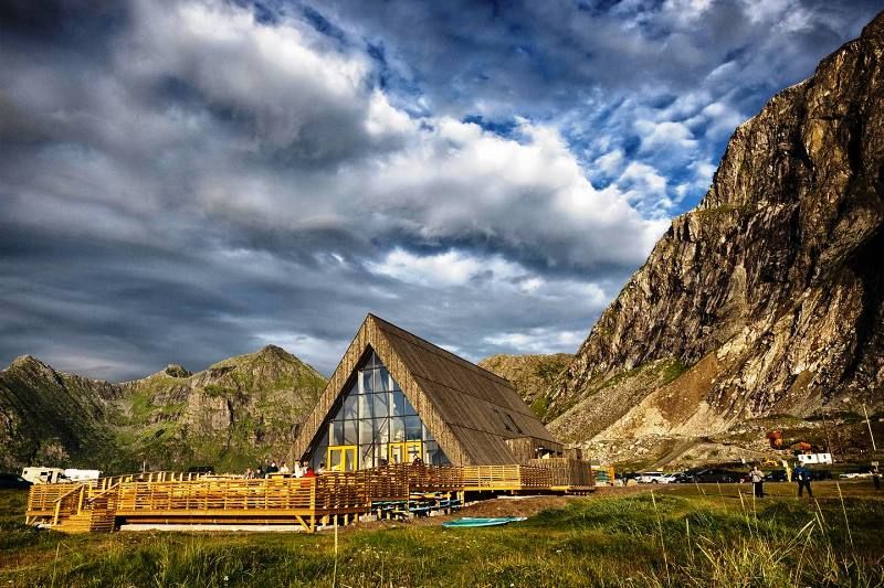 Lofoten Beach Camp Ramberg Beach Bar en ligging