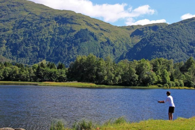 Lone Camping Bergen vissen