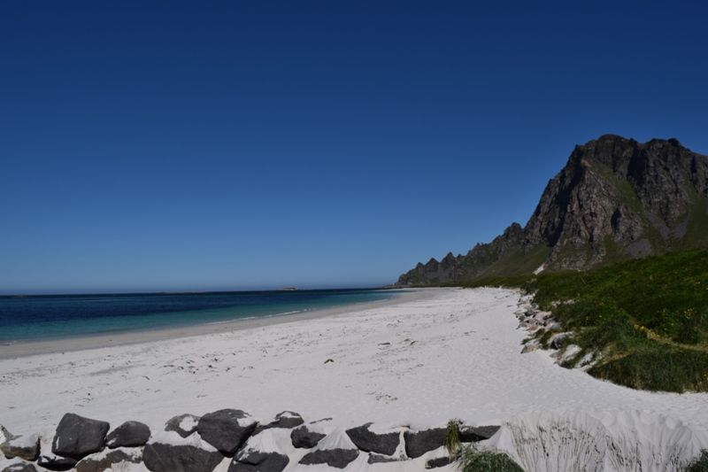 Midnattsol Camping Bleik strand