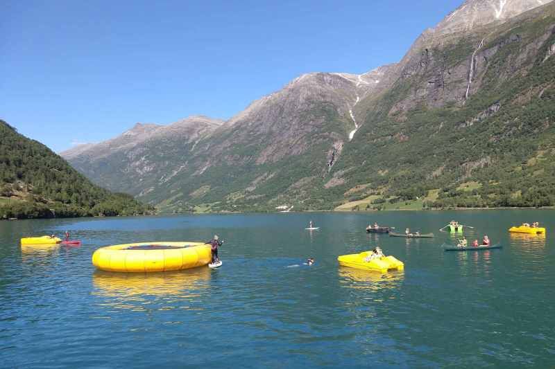 Oldevatn Camping waterpret