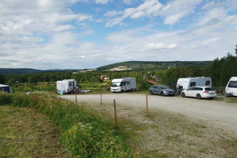 Roros Camping kampeerplaatsen