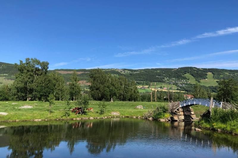 Rybakken Camping Oyer ligging