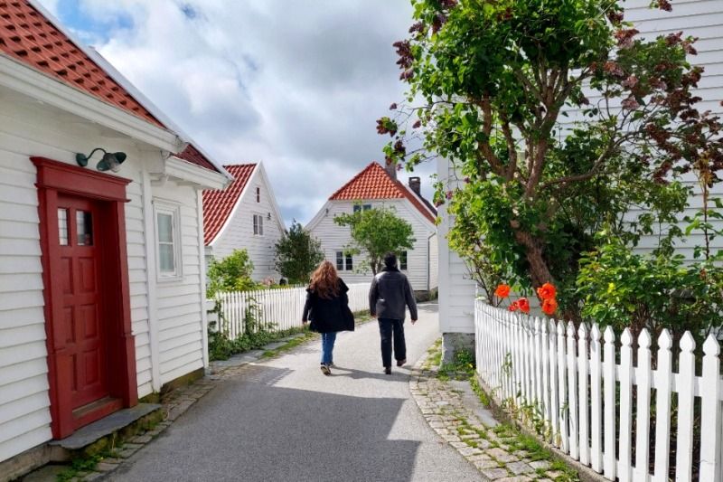 Skudenes Camping bezoek Skudeneshavn