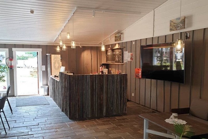 Smedsmo Camping Vaga receptie met lounge
