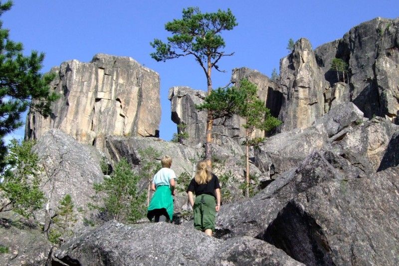 Telemark Kanalcamping wandelen