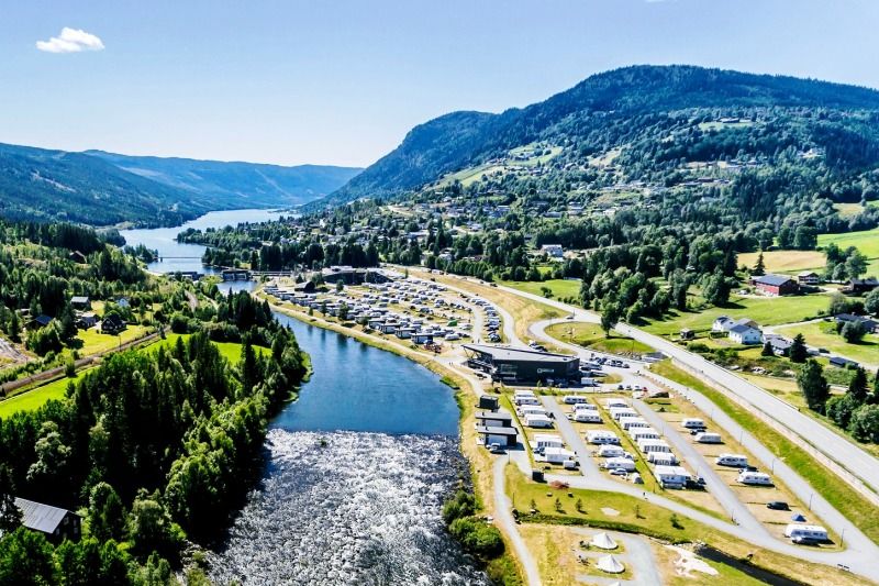 Topcamp Hallingdal Feriepark Al ligging