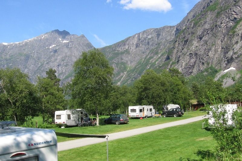 Trollveggen Camping Kampeerplaatsen