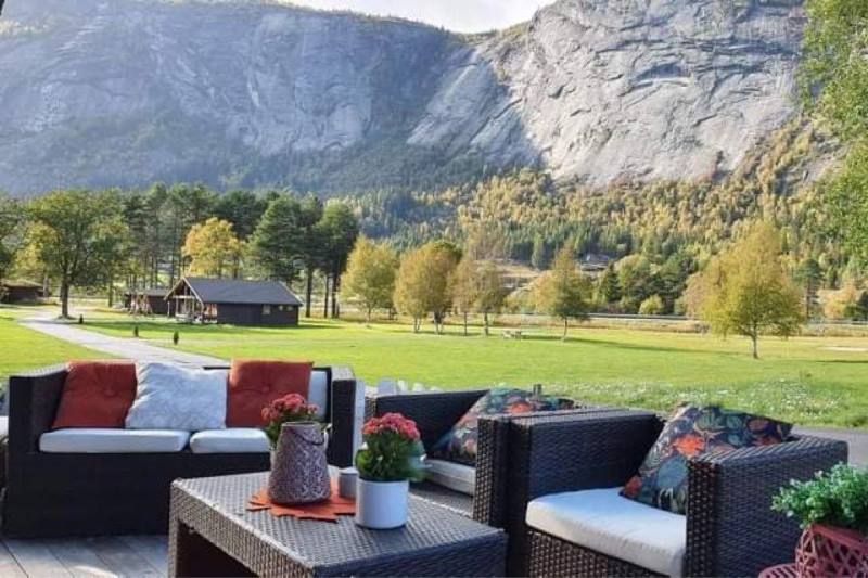 Valle Camping Setesdal ligging