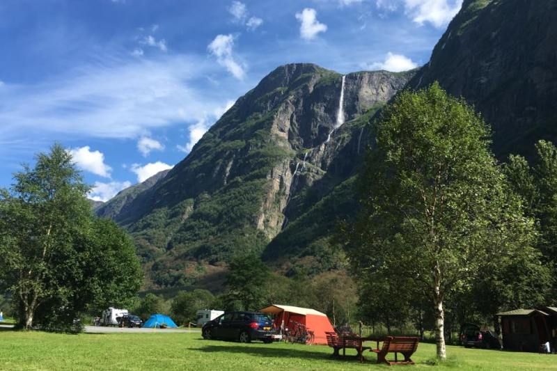 Vang Camping Gudvangen Kampeerplaats