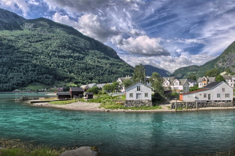 Vassbakken Camping bezoek Skjolden